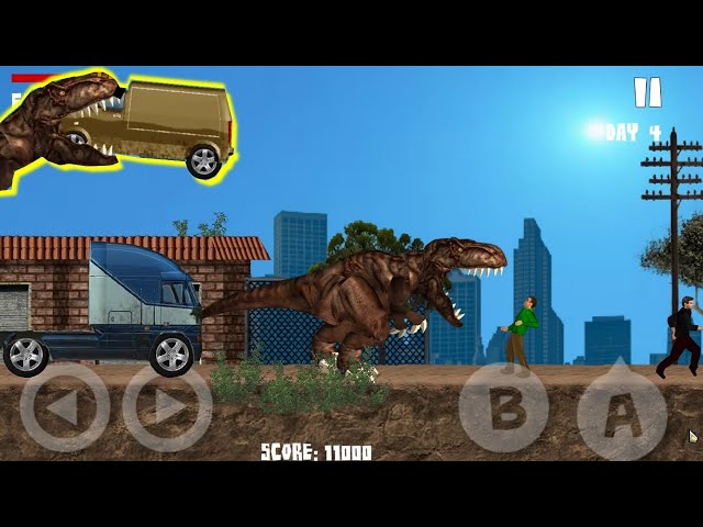 jogo do Tiranossauro Rex destruindo a cidade, NY Rex, Jogo de dinossauro,  joguinho de dinossauros 