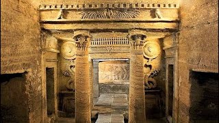 A complete tour of the Catacombs of Kom el Shuqafa in ancient Alexandria | Trip to Egypt 2021