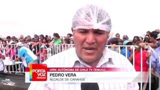 En Nehuentúe se realizó la "chorada" más grande de Chile