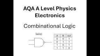 AQA A Level Physics: Electronics: Combinational Logic