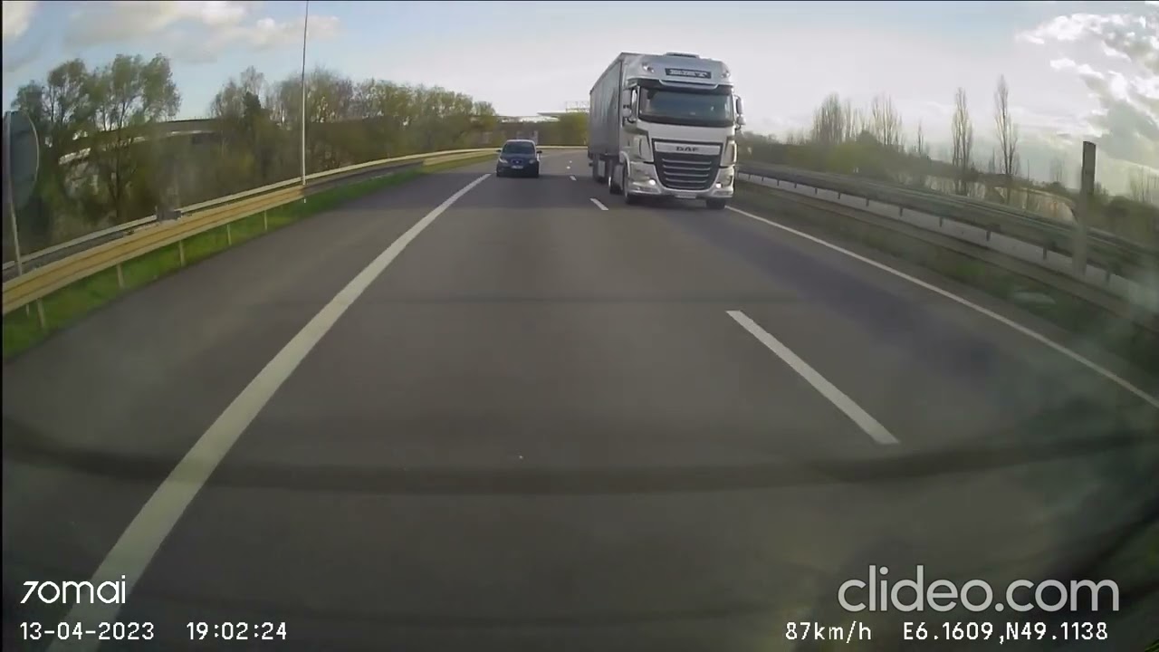 MAIS QUE FAIT CE ROUTIER ! Truck Dashcam #12 