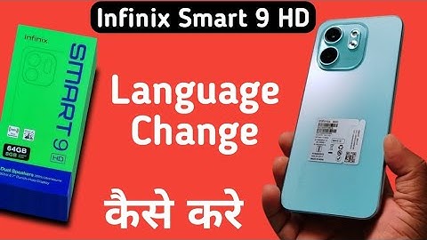 Infinix Smart 9 HD language kaise change kare, how to change language in Infinix, set Hindi language
