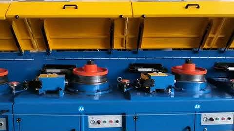 Wire Drawing Machine Running Test for Serbian Clients - YF Metal Tech