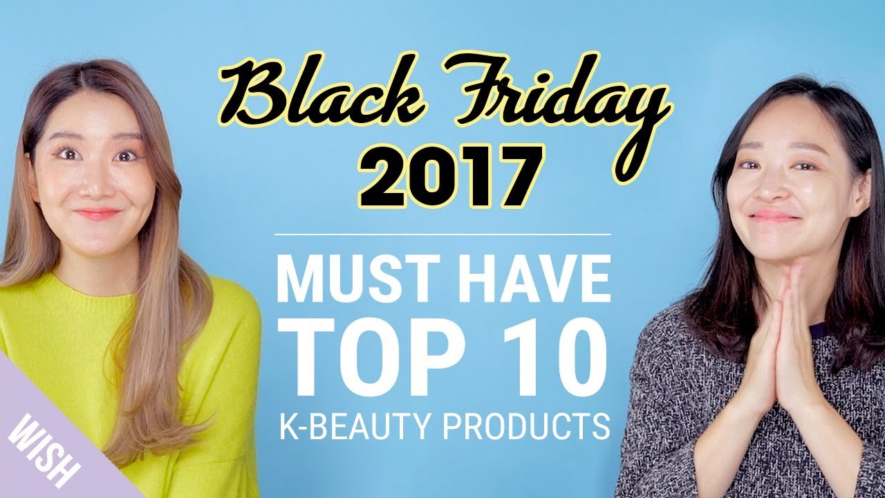 black friday korean skincare