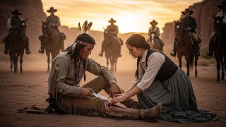 Son of The Comanche Is Bitten By a Rattlesnake… And A White Woman Risks Life To Suck The Poison Out!