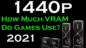 1440p Dedicated VRAM Usage vs. VRAM Allocation | 10 Games Tested | RTX 3090 K|NGP|N Edition
