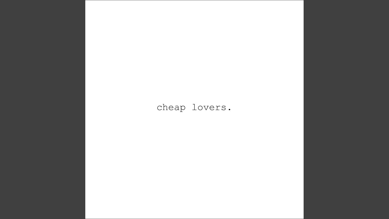 Watch cheap lovers on YouTube Watch cheap lovers on YouTube
