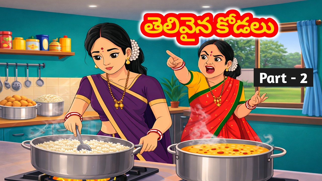 తెలివైన కోడలు | Telivaina kodalu | Part-2 | telugu stories | stories in Telugu