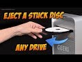 Manually Eject A Stuck CD From Any Disc Drive