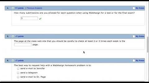 Illustration of how WebAssign works