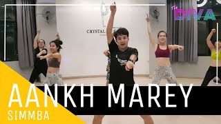 SIMMBA - Aankh Marey | Bollywood Dance Workout | Aankh Marey Zumba Dance | The Diva Thailand