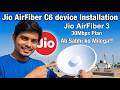 Finally Jio Airfiber C6 ODU Installed | Jio Airfiber Outdoor Unit Change #jio #jioairfiber
