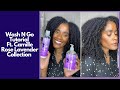 Wash N Go Tutorial Ft. Camille Rose Lavender Collection