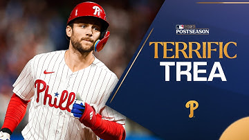 TERRIFIC TREA! See the best from Trea Turner during the 2023 postseason!