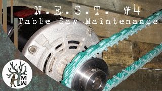 Table Saw Maintenance (MonkWerks) by MonkWerks with Fr. Thomas 36,237 views 8 years ago 2 minutes, 57 seconds