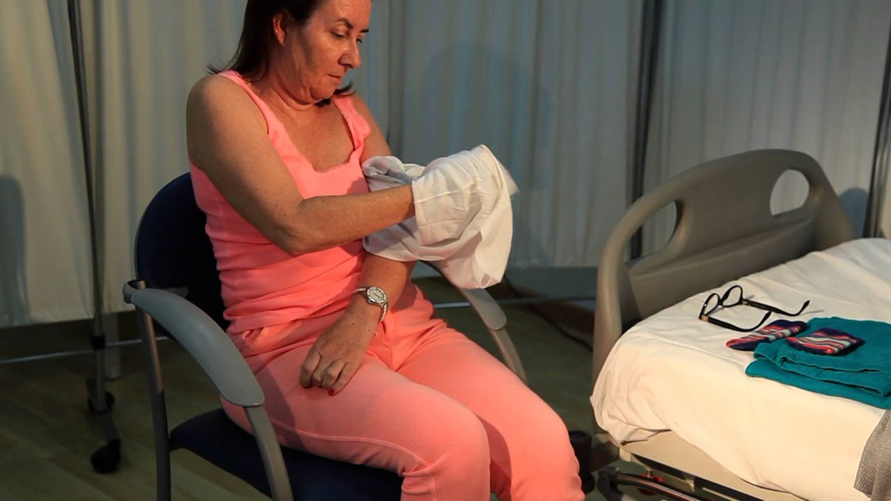 Vestido y desvestido del paciente hemipléjico