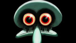 THERE IS SOMETHING TERRIBLY WRONG WITH SQUIDWARD.. - Red Mist (Spongebob Horror Game)