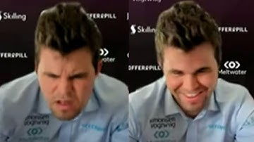 Magnus Carlsen is Surprised and He Starts Laughing After Wesley So Blunders Bishop and Resigns