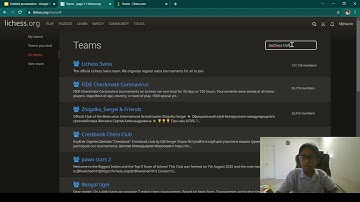 How to join my team on Lichess