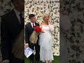 Bride reveals her face for the first time  shorts