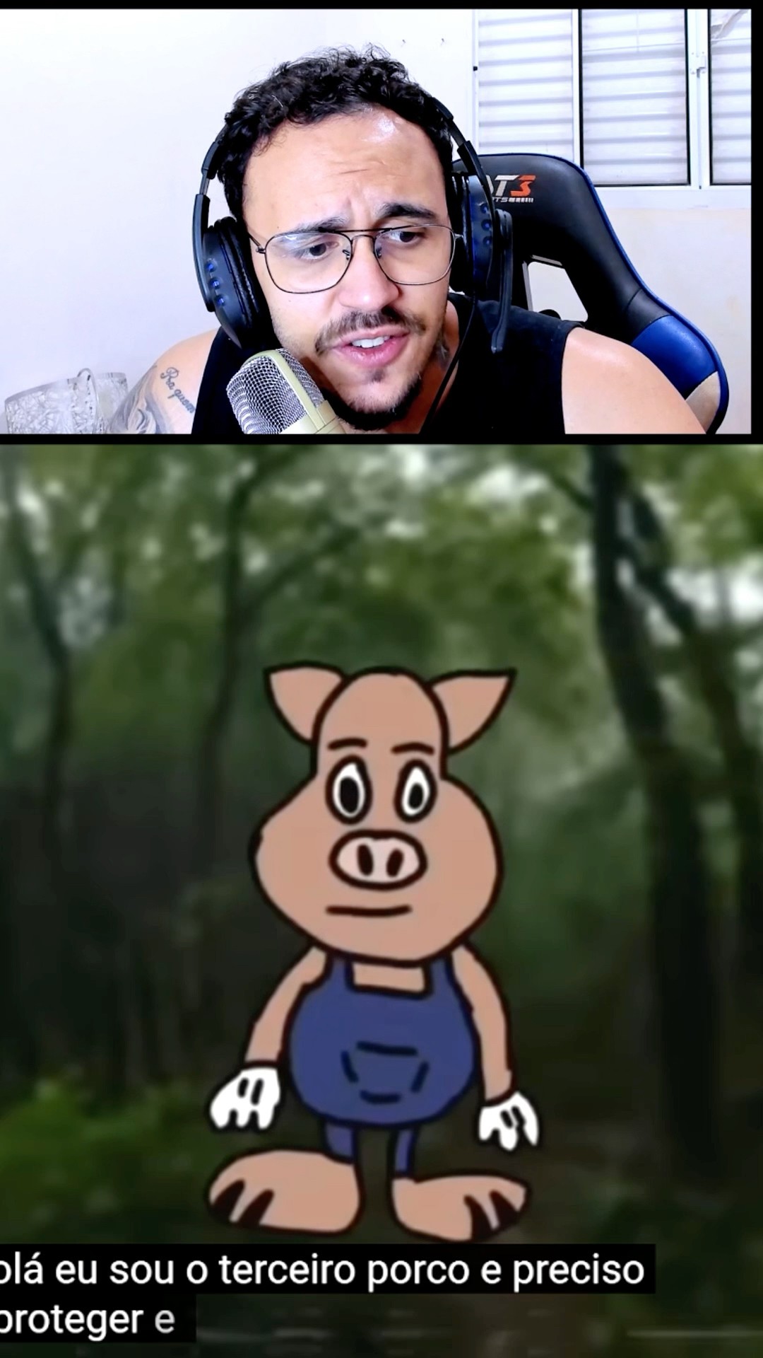 Os três porquinhos, mas.. ASSUSTADOR!