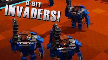 Epic Spce Marines vs ALIENS - 8-Bit Invaders Gameplay