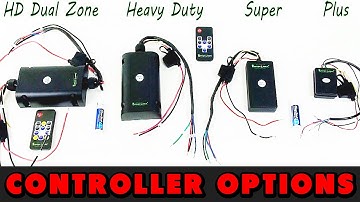 Boogey Lights® Wireless Controller Options