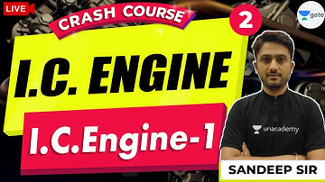 I.C. Engine (Part 1) | Lec - 2 | GATE ME 2021 Free Crash Course