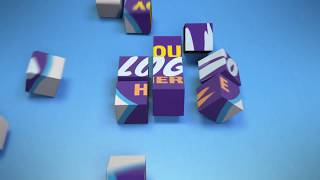 Cube Assembly Animated Logo