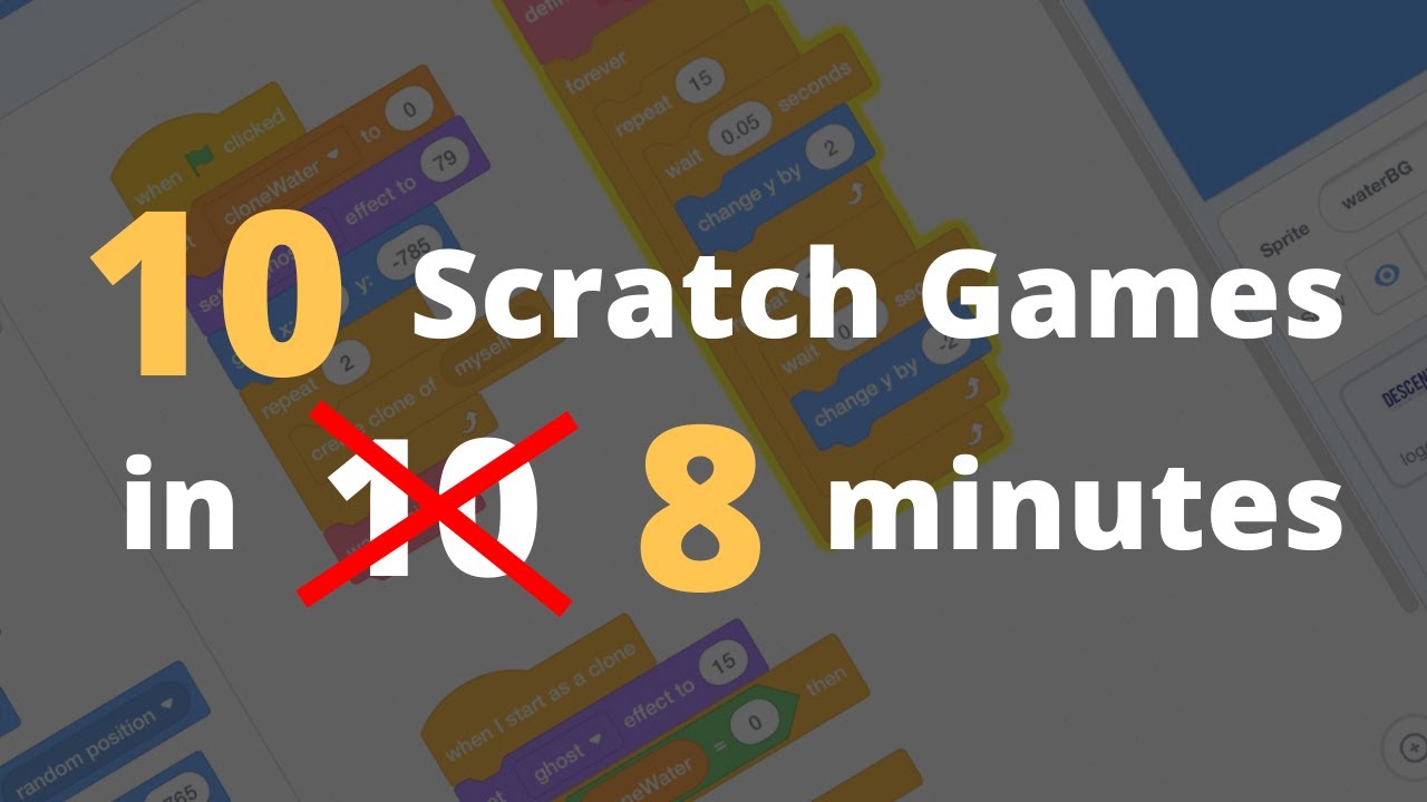 13 Game Ideas for Scratch