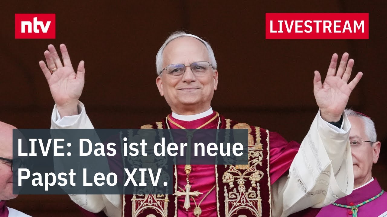 LIVE: US-Kardinal Robert Francis Prevost ist Papst Leo XIV.
