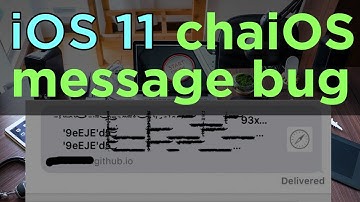 Protect your iPhone/iPad on iOS 11-11.2.2 against ChaiOS messages crashes & frezze