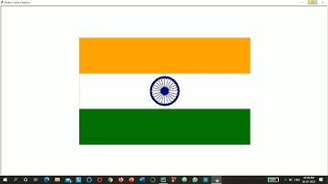 Happy Republic Day | How to draw national flag of Indian in Python | Republic Day |Republic day 2021