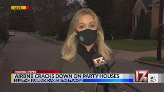 Airbnb suspends 21 listings throughout Triangle in crackdown on ‘party houses’