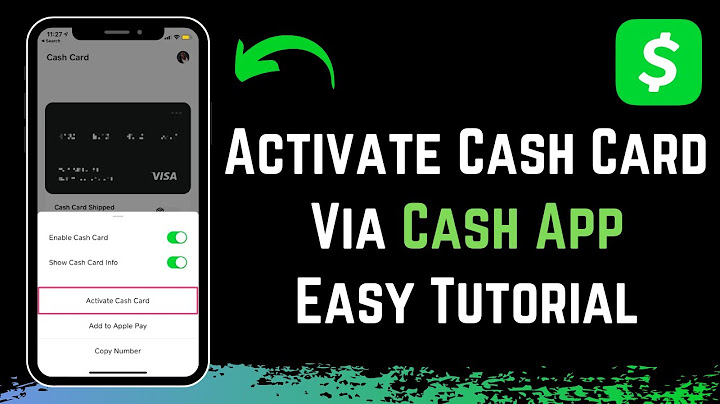 How to activate cash app card without app