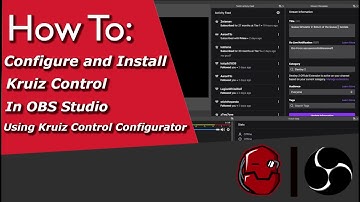 How to install Kruiz Control into OBS Studio using Kruiz Control Configurator