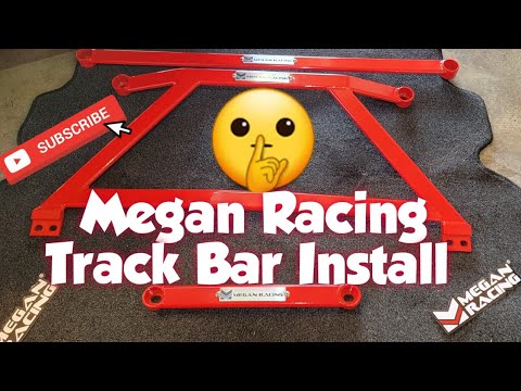 How to: Install Megan Racing Front, Mid and Rear Track Bars 8th Gen Civic Si