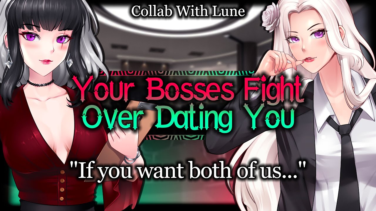 Your Flirty Dom Bosses Fight To Be Your Girlfriend [Confession] [Possessive] | ASMR Roleplay /FF4A/