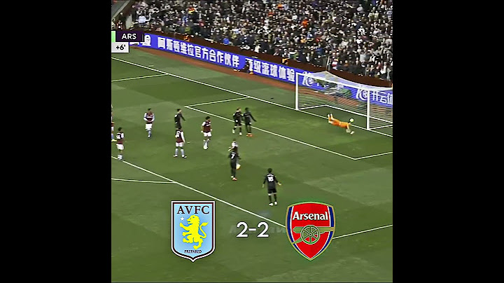 Arsenal VS Aston Villa