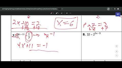 Unit 6.3 - Solving Exponential Equations