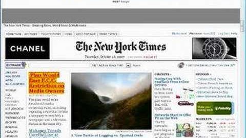 Demo video of Quickbrowse extension for Firefox