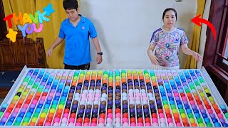 🌈🔥🆚️ Color Ball Sorting Game | Satisfying ASMR & Puzzle Duel - Who's the Winner?  Level 12 screenshot 3