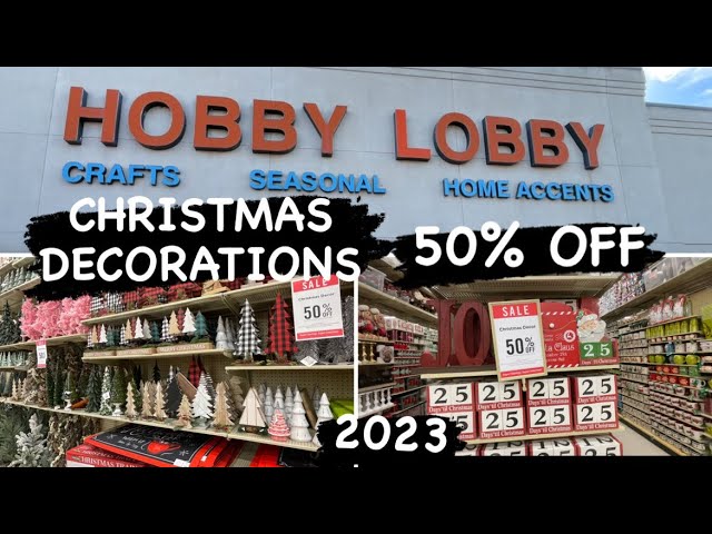 🚨 *SELLING FAST* 70% OFF HOBBY LOBBY CHRISTMAS DECOR 🚨