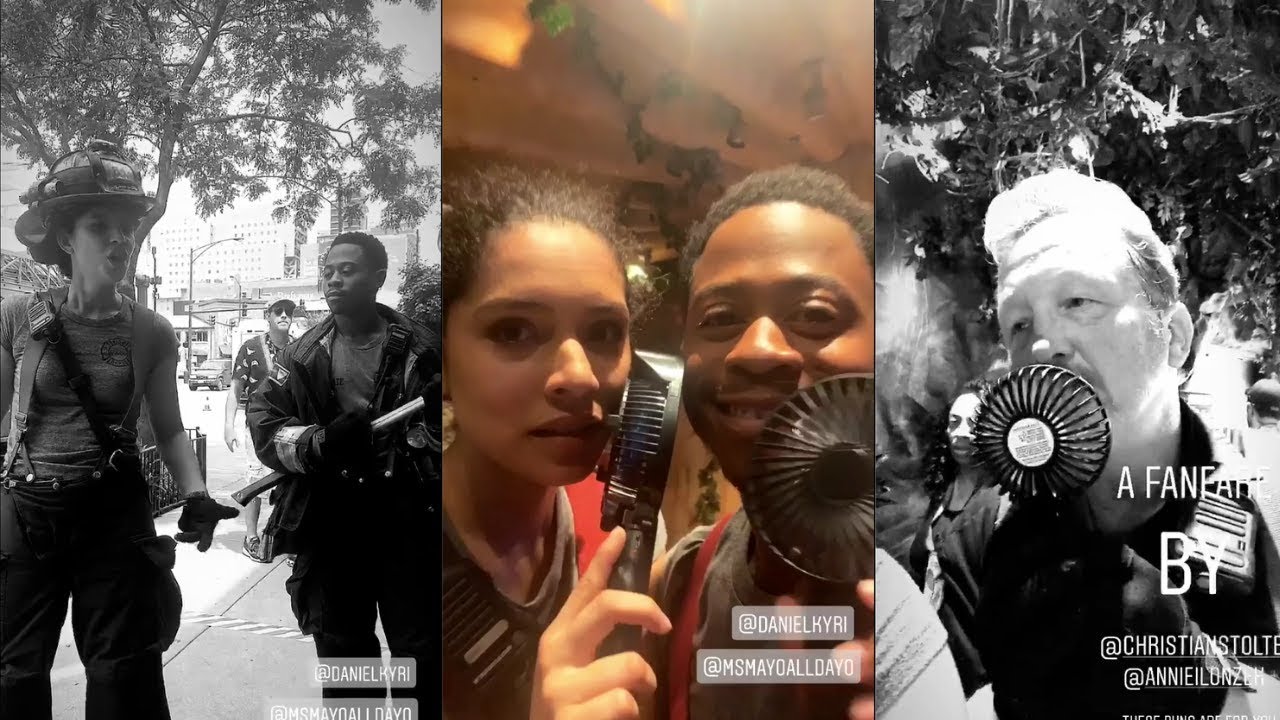 CHICAGO FIRE Season 8 || Behind The Scenes #2