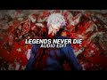 Legends Never Die League Of Legends Ft Against The Current Edit Audio
