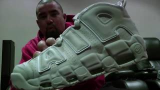 Unboxing the Bone color Uptempo.