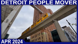 Detroit People Mover Spring 2024