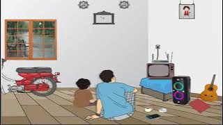 Story WA Aimasi | Nonton TV saat hujan