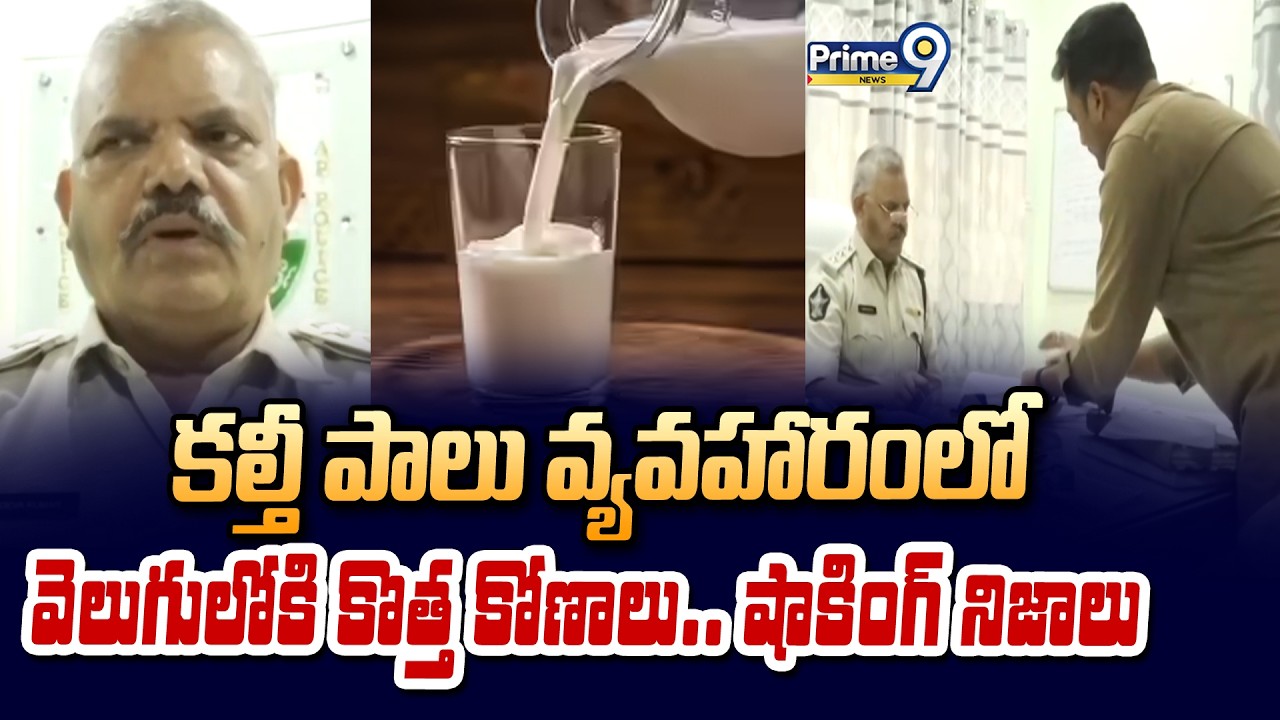కల్తీ పాలు వ్యవహారంలో వెలుగులోకి కొత్త కోణాలు.. షాకింగ్ నిజాలు | Adulterated Milk in Rajahmundry