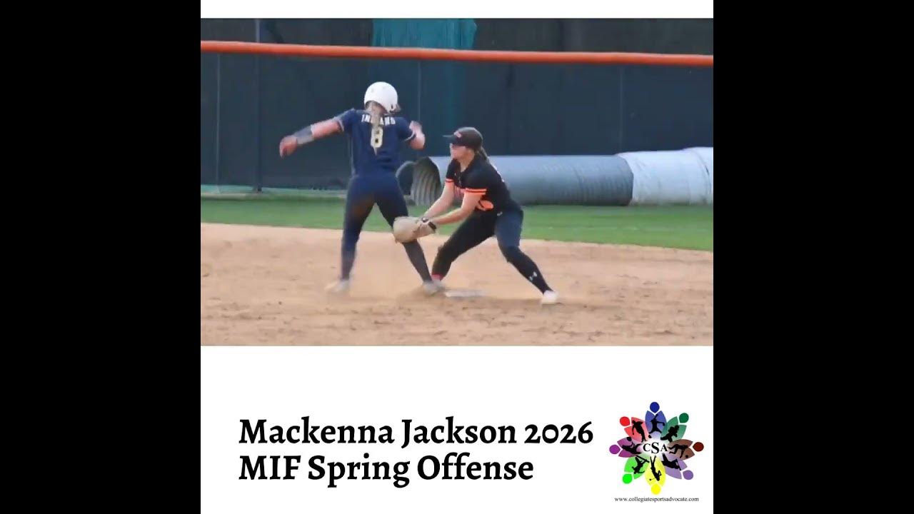 Mackenna Jackson 2026 MIF Spring Offense YouTube